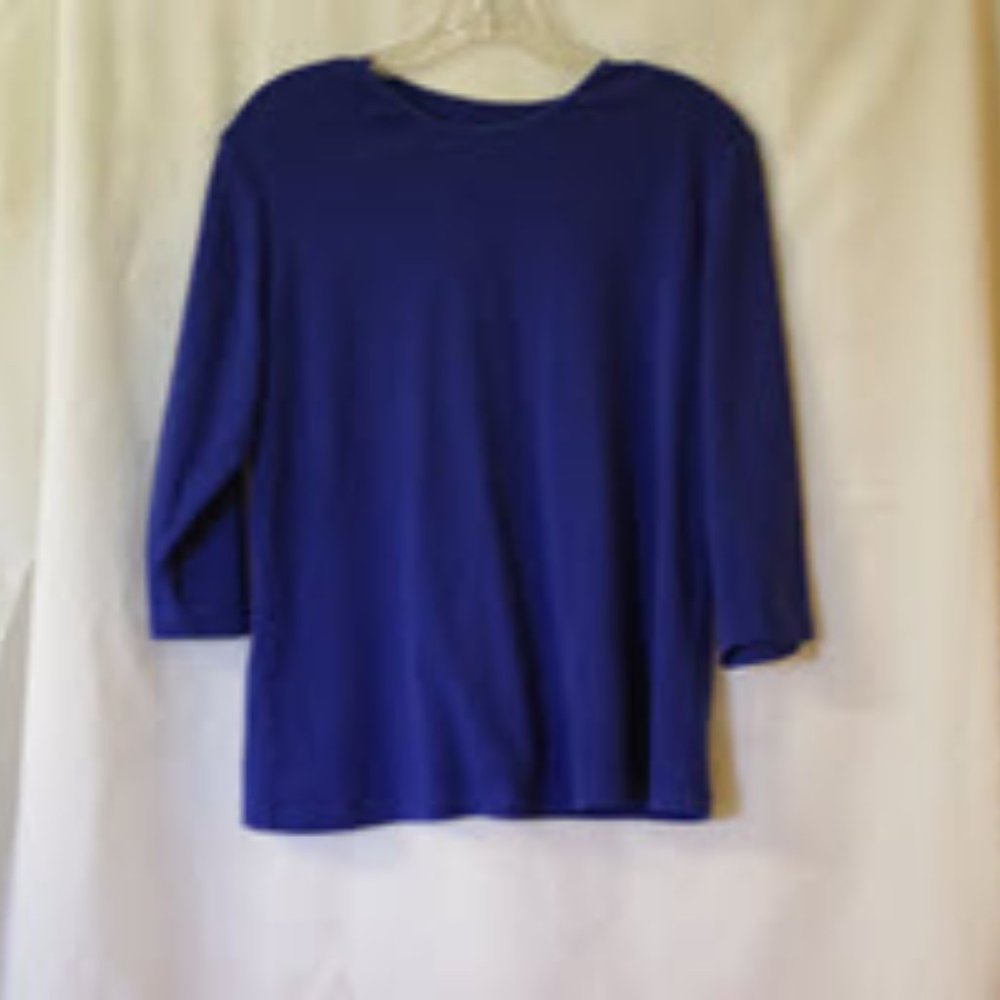 Women's Christopher & Banks 3/4 Sleeve Stretchy Tee